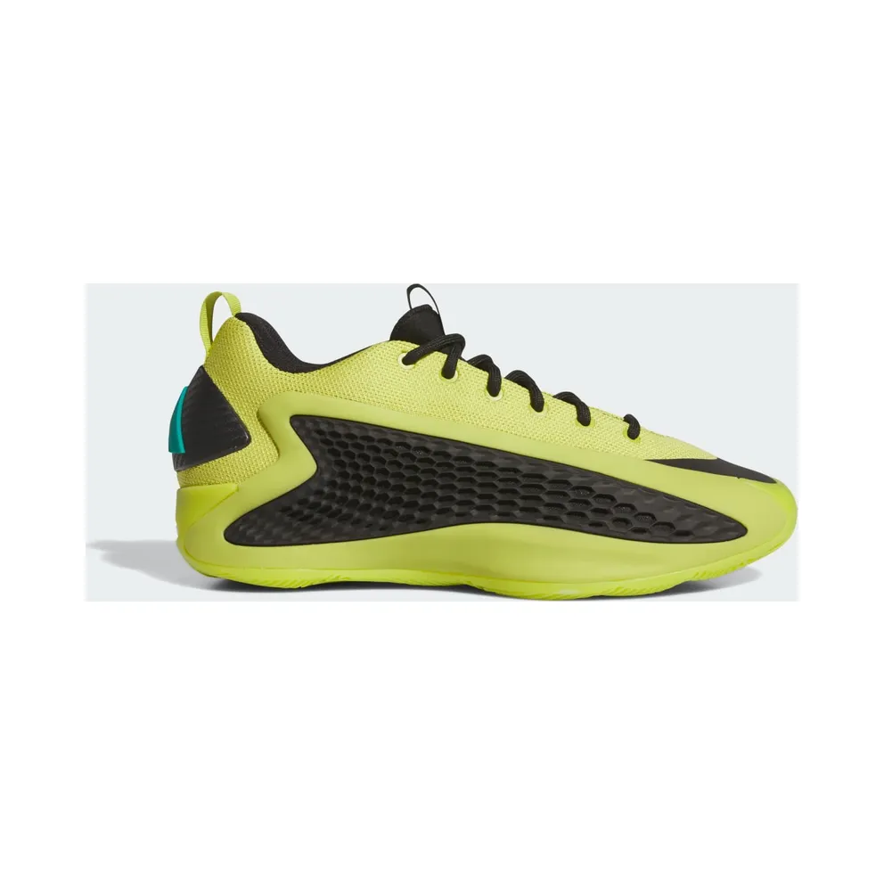 Adidas Anthony Edwards 1 Low Basketbal Preloved Lime / Core Black / Pure Teal (JS1778)