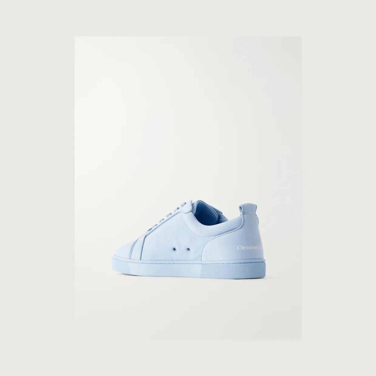 Christian Louboutin Louis Junior Suede Sneakers Light blue (3260286) (4)