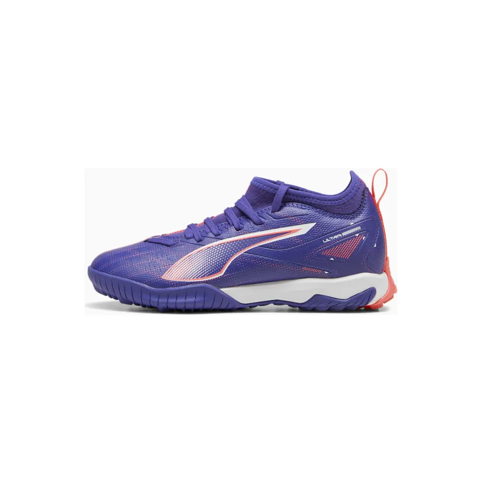 Puma Ultra 5 Match TT+ Mid Jr Lapis Lazuli White Sunset Glow (108097-01)