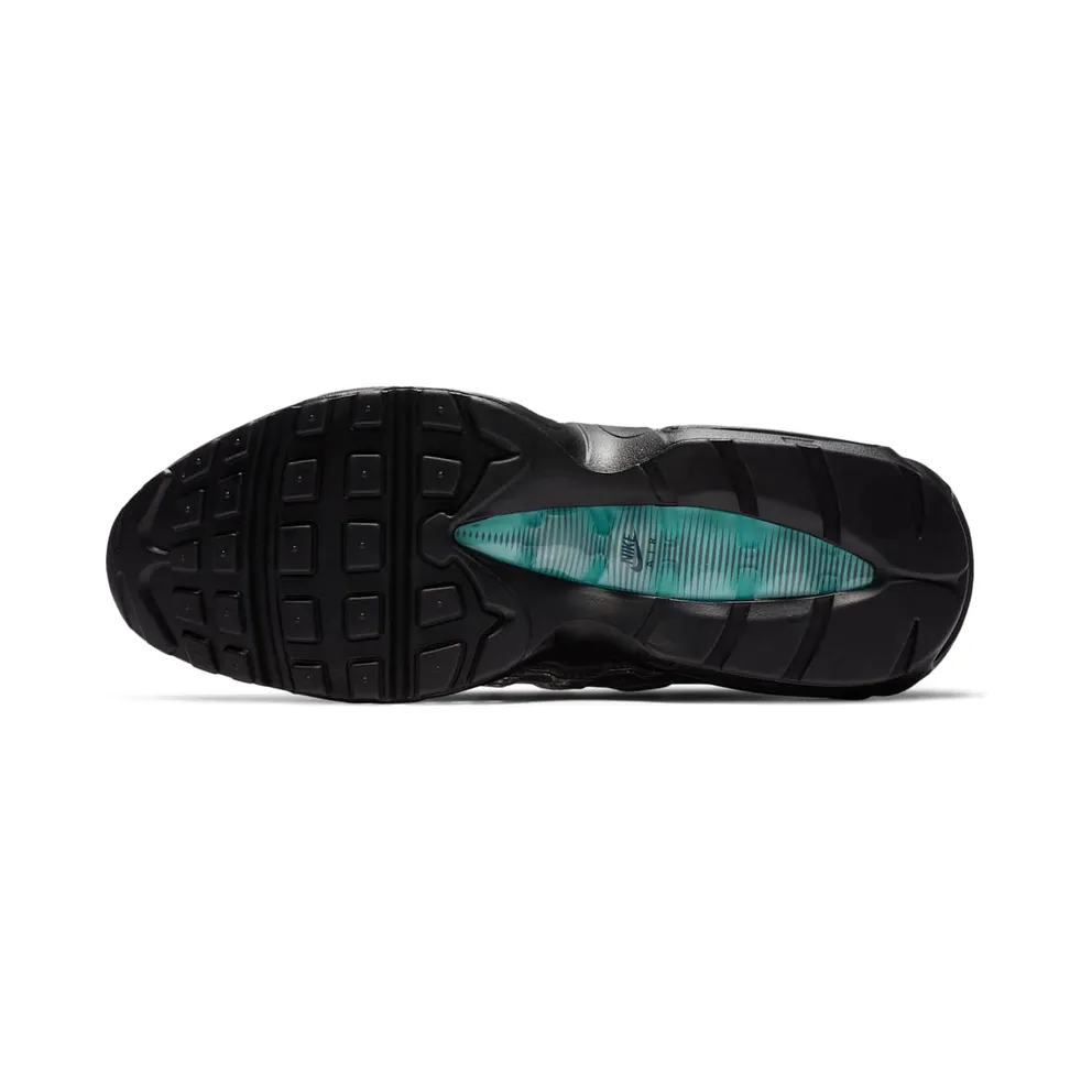 Nike Air Max 95 ‘Black Aurora Green’ Black/Black/Aurora Green/Smoke Grey (DA7735-001)