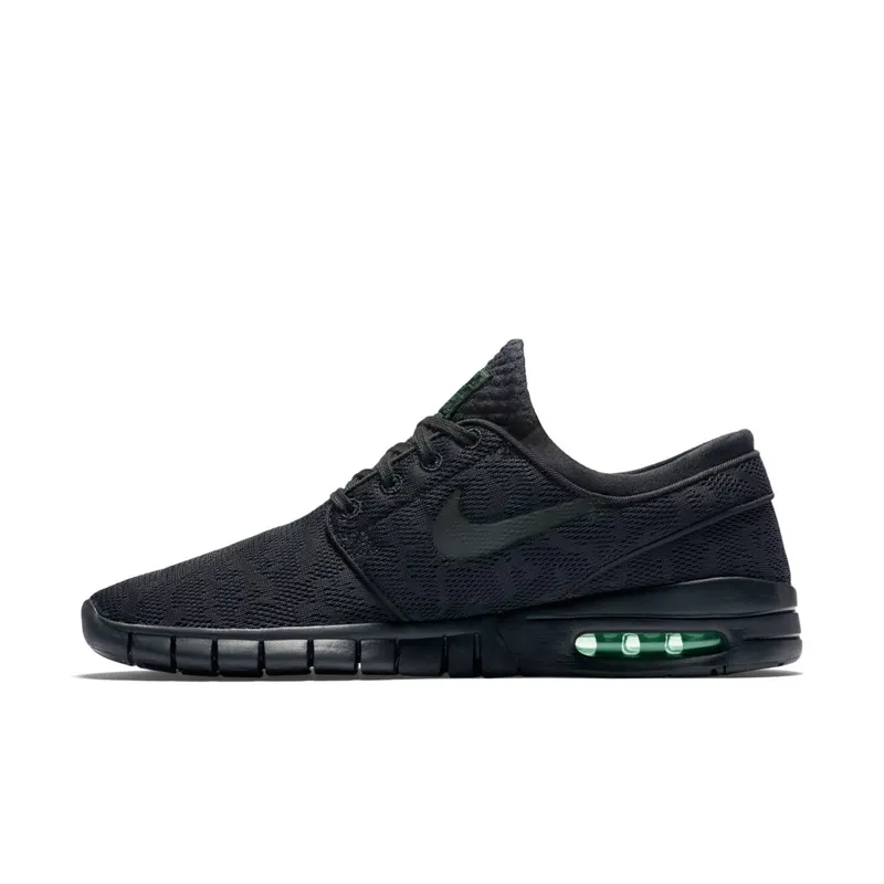 Nike  SB Stefan Janoski Max Black Green Black/Black-Pine Green (631303-003)