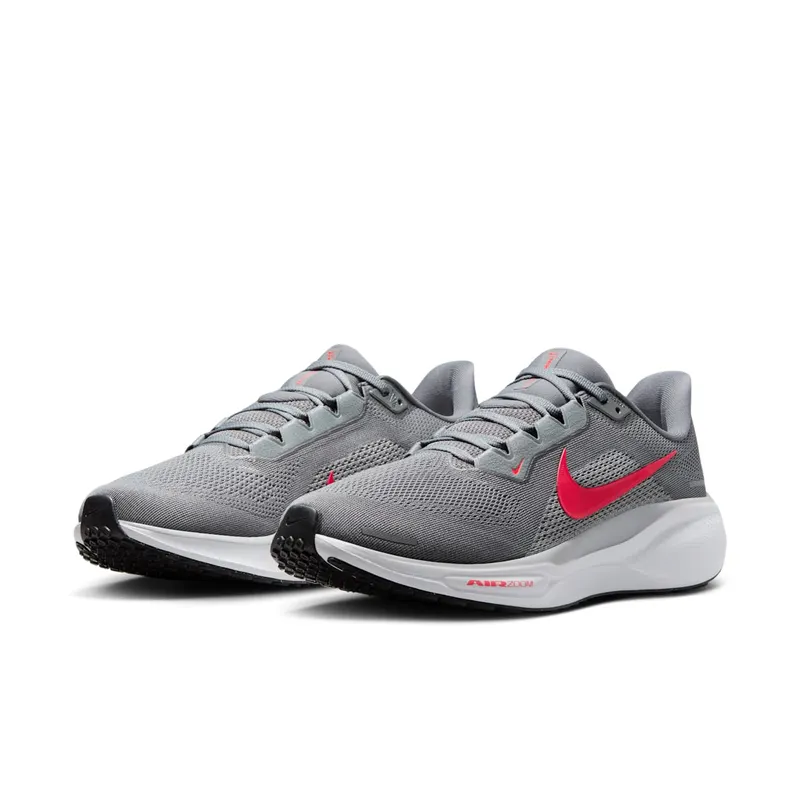 Nike Air Zoom Pegasus 41 Cool Grey Wolf Grey Pure Platinum Bright Crimson (FD2722-013)
