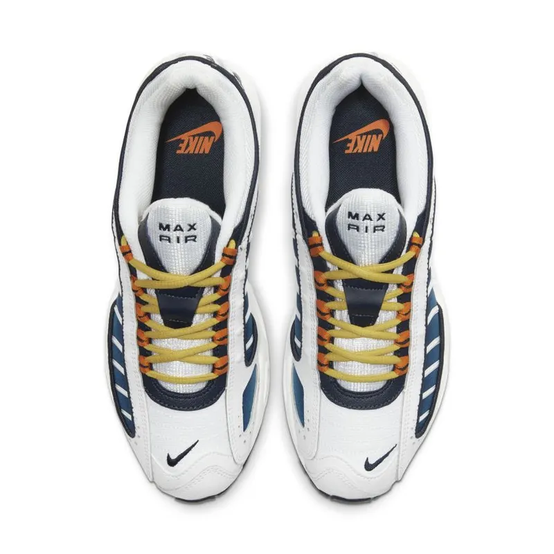 Nike Air Max Tailwind 4 White Magma Orange Obsidian (W) White/Magma Orange-Obsidian-Saffron Quartz (CK2600-100)