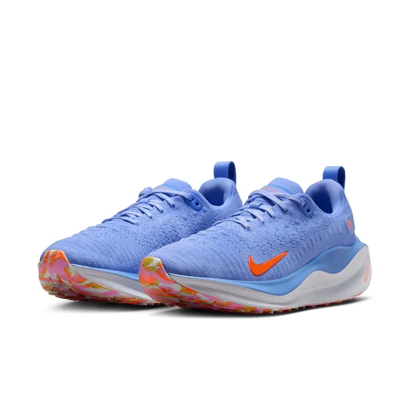 Nike React Infinity Run 4 Royal Pulse Football Grey Black Hyper Crimson (DR2670-403)