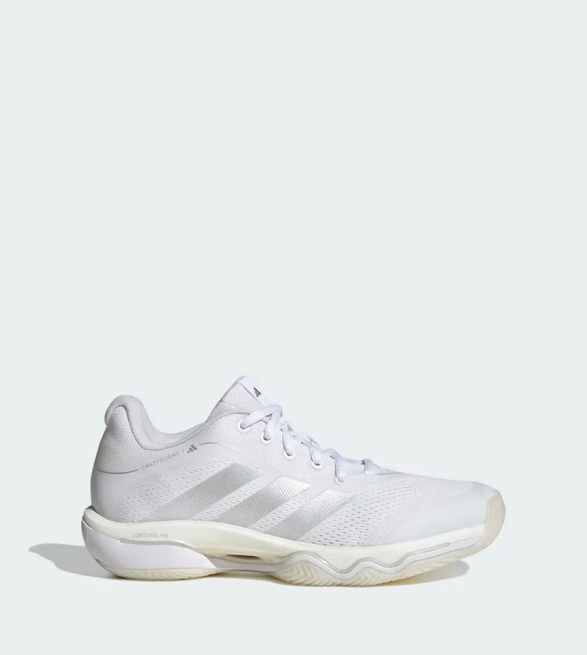 Adidas CRAZYFLIGHT 7 Cloud White / Silver Metallic / Cloud White (KJ1277)