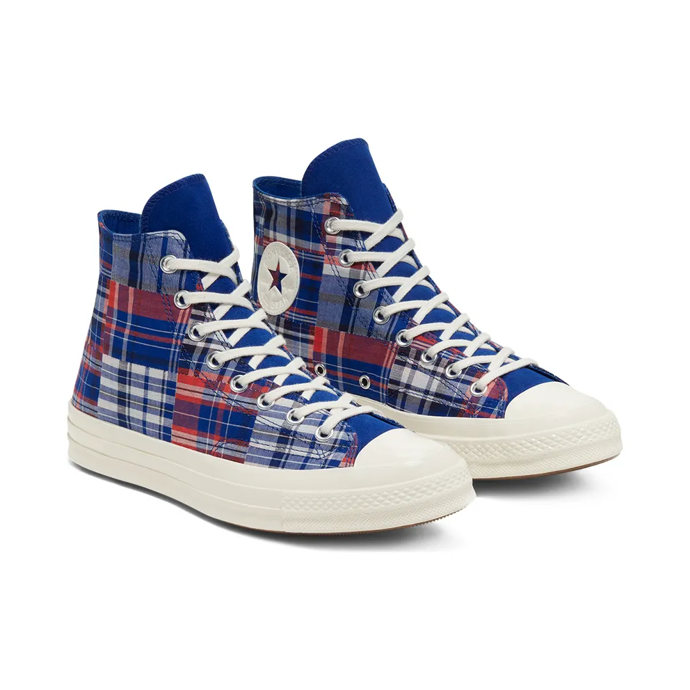 Converse Chuck Taylor All-Star 70s Hi Twisted Prep Blue Rush Blue/University Red (166849C)