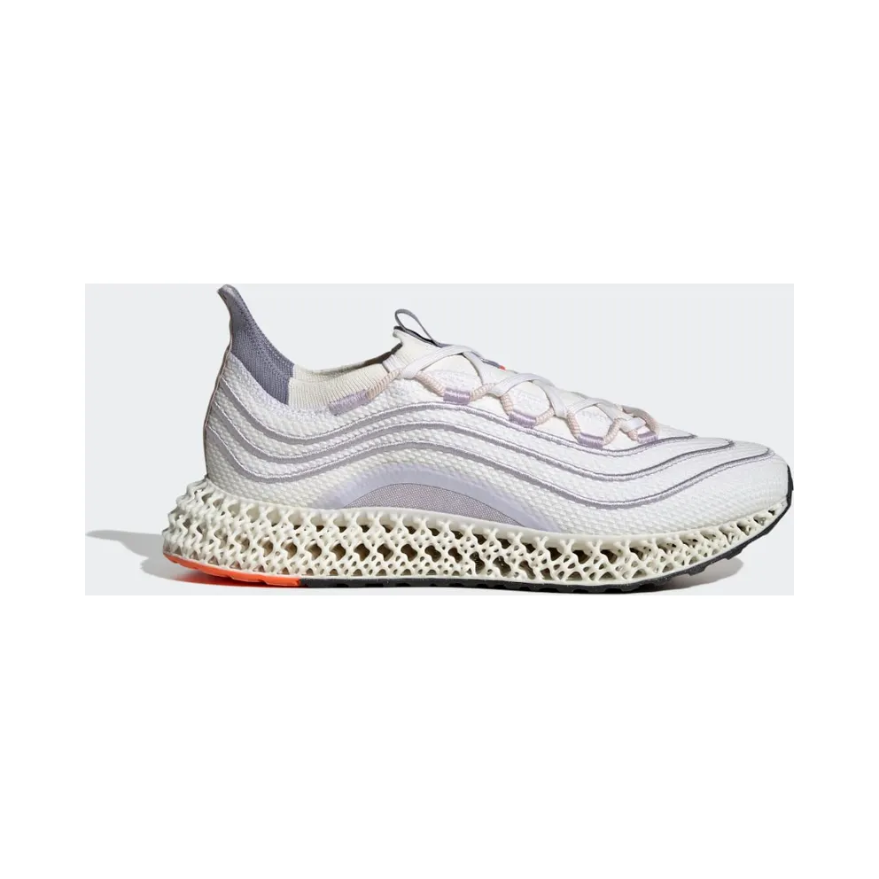adidas 4DFWD x Parley Laufschuh Non Dyed / Silver Violet / Impact Orange (GX9806)