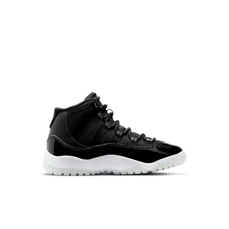 Air Jordan 11 Retro 3/4 Younger Kids’ Black (378039-011)