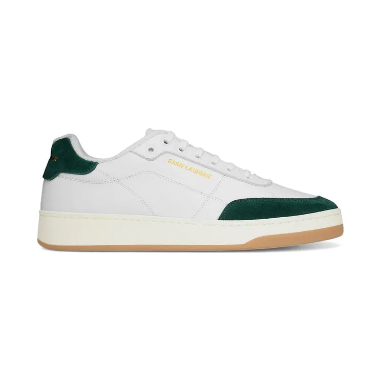 Saint Laurent SL/61 Low Optic White Bottle Green (845537 00NAM 9069)