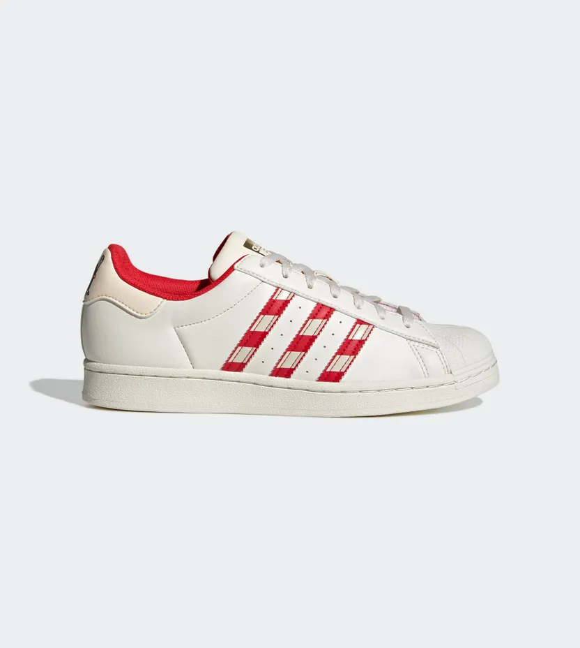 adidas Superstar Cloud White / Off White / Vivid Red (GZ4715)