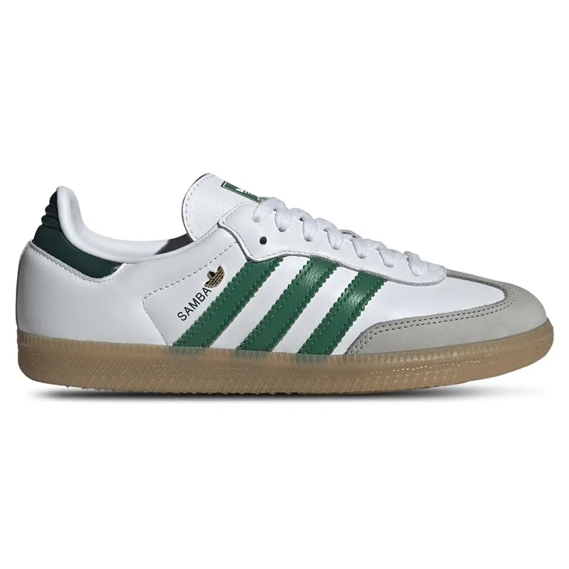 adidas Samba OG White Bold Green Collegiate Green (IH6630)