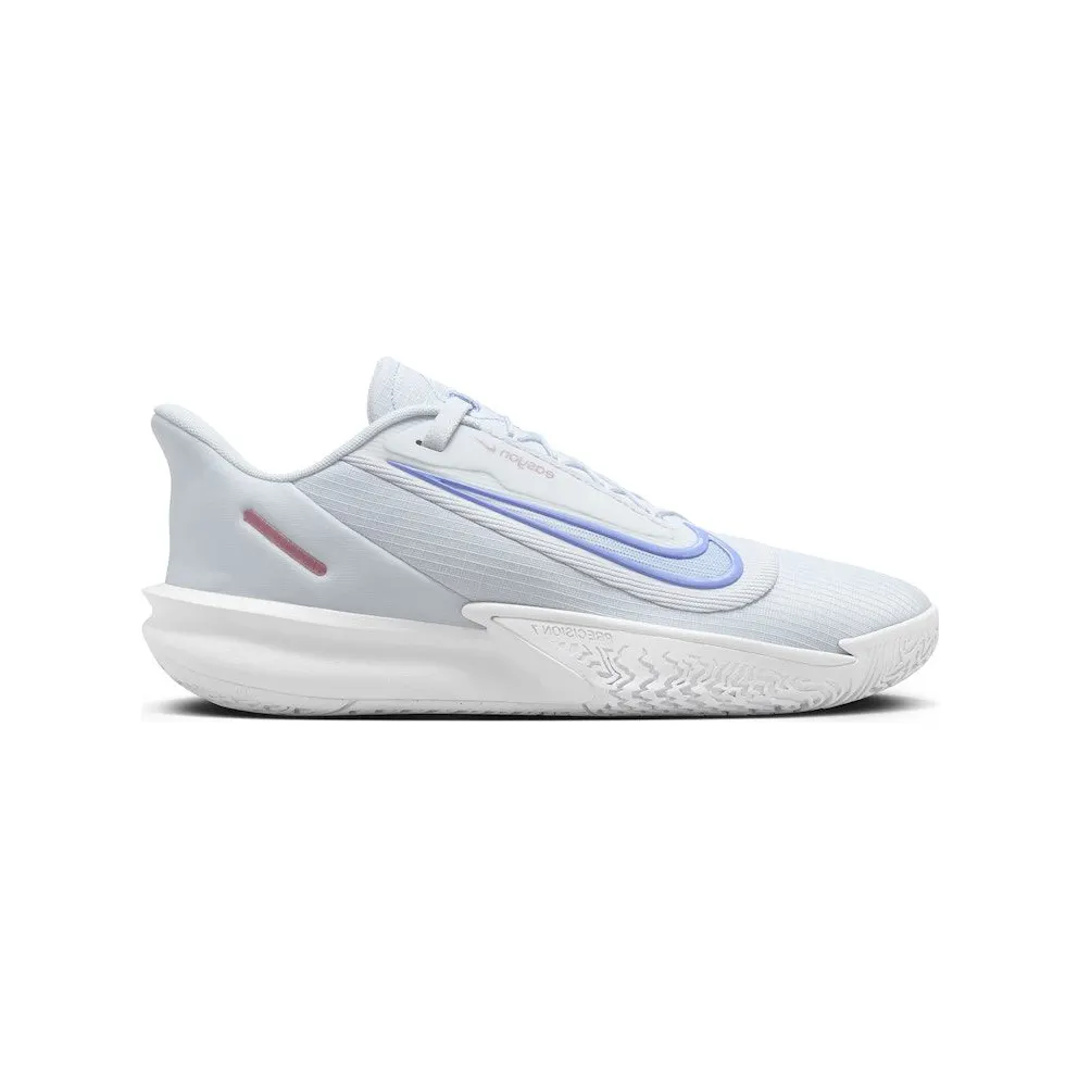 Nike Precision 7 EasyOn Football Grey Pure Platinum Plum Dust Royal Pulse (FN0324-004)