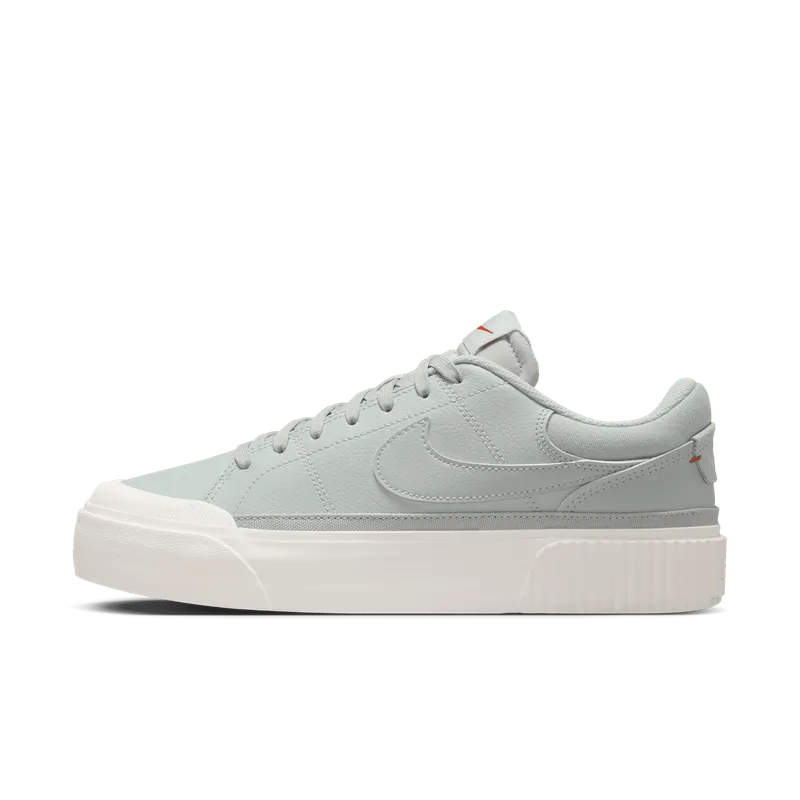 Nike Court Legacy Lift Light Silver Sail Picante Red Feather (DM7590-003)
