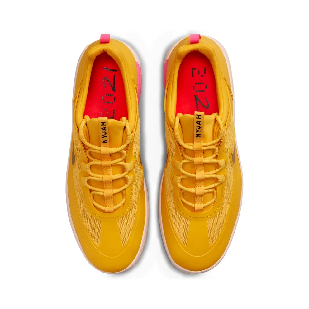 Nike SB Nyjah Free 2 Skate Shoe Yellow (CU9220-700)