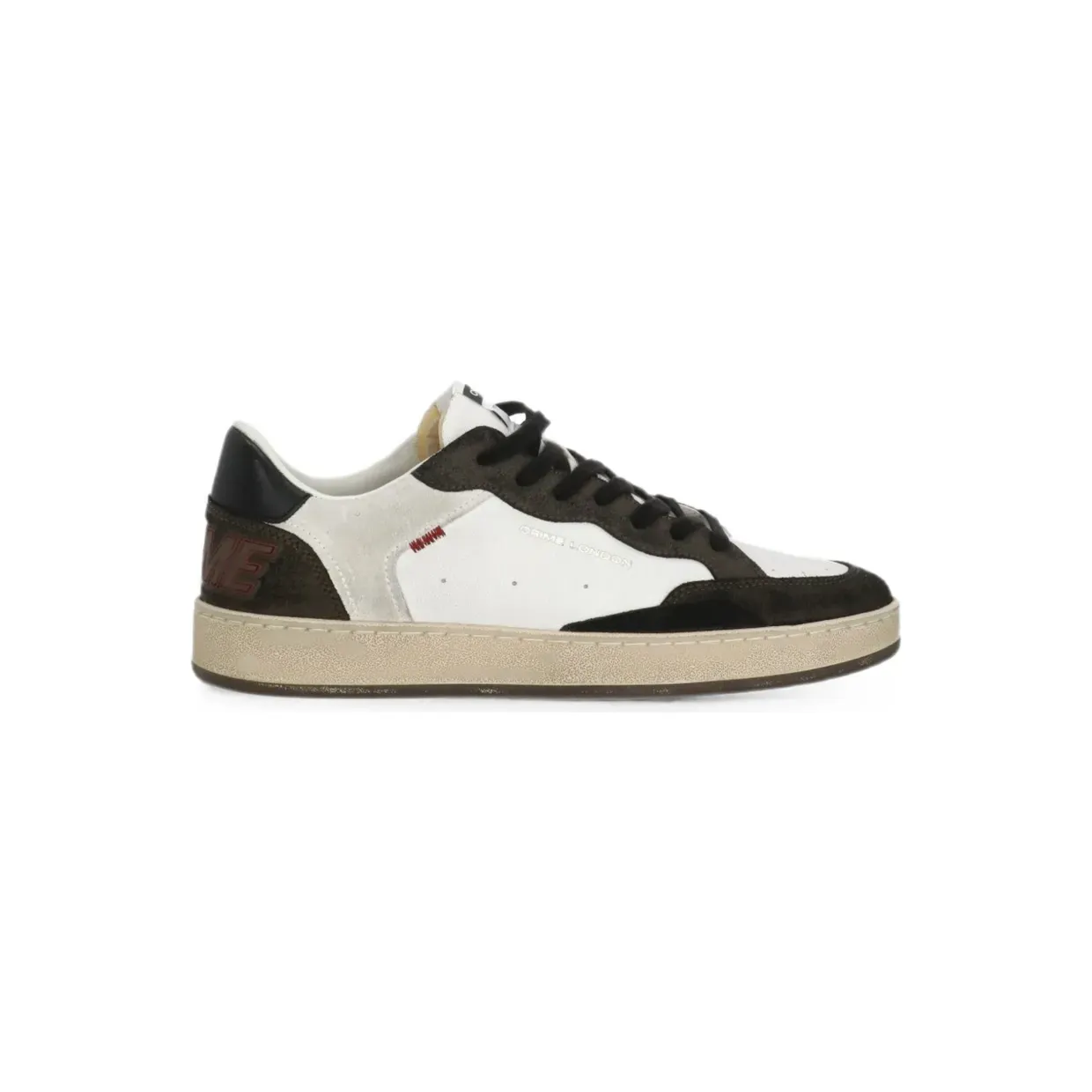 Crime London Chelsea leren met vlakken “White” (11200AA810CHELSEA)