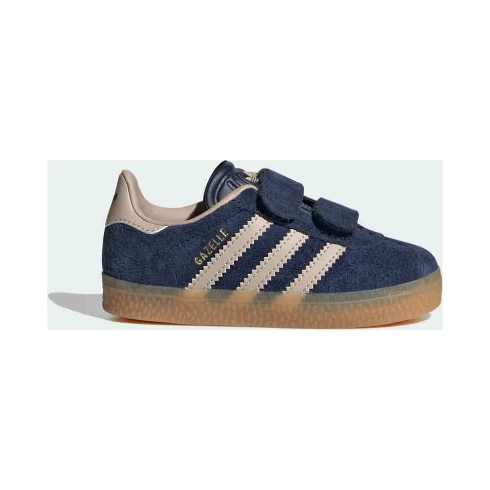 adidas Gazelle Comfort Closure Kids Night Indigo / Wonder Taupe / Gum (IE8707)