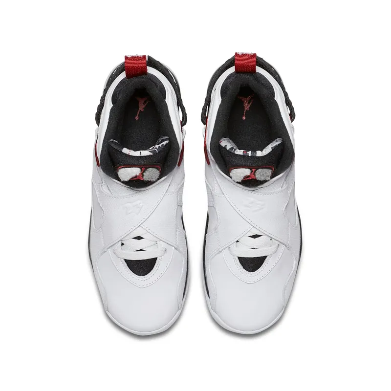 Jordan 8 Retro Alternate (GS) White/Gym Red-Black-Wolf Grey (305368-104)