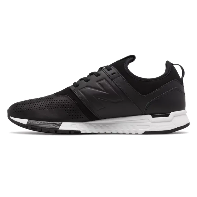 New Balance 247 Leather Black Black (MRL247VE)