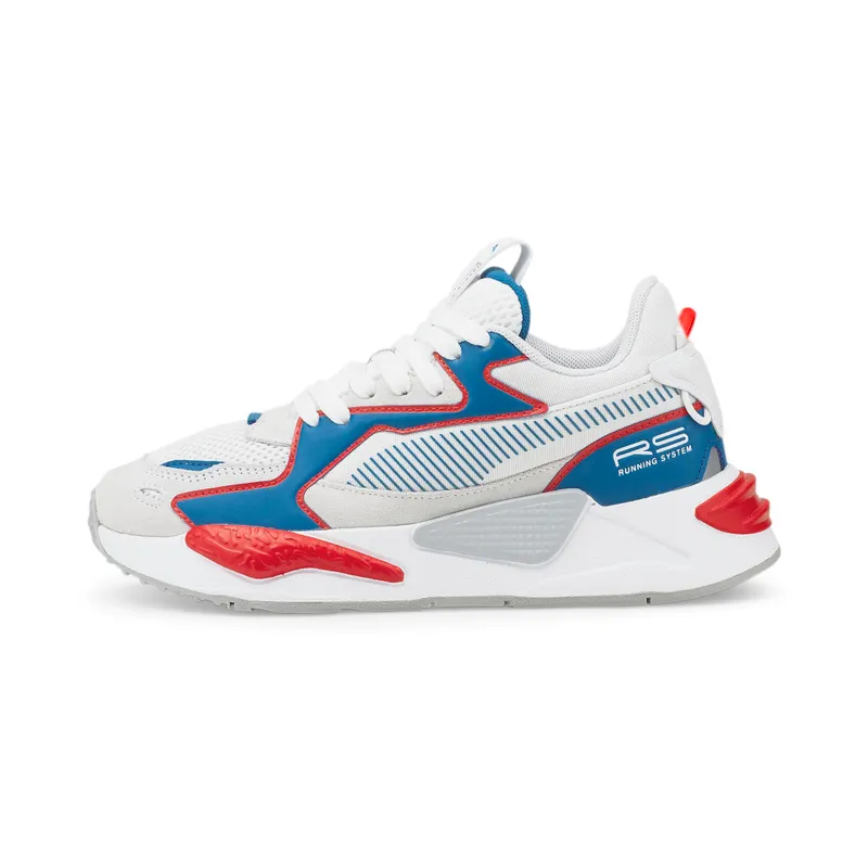PUMA Rs-Z Outline Youth White/Vallarta Blue/High Risk Red (384723-01)