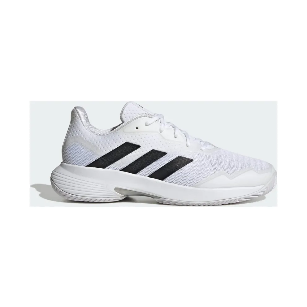 Adidas CourtJam Control Tennisschuhe Cloud White / Core Black / Matte Silver (ID1538)