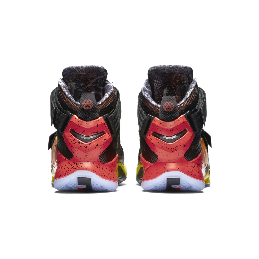 LeBron Soldier 9 Black/Bright Citrus/Ember Glow/Multi-Color (810803-098)