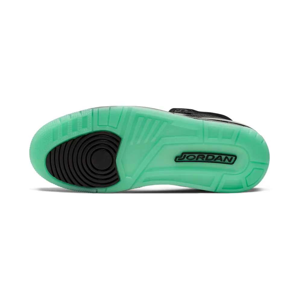 Jordan Spizike Black Green Glow Black/Anthracite-Green Glow (315371-032)