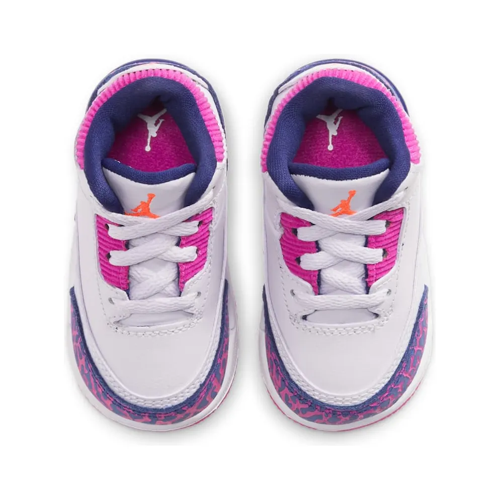Jordan 3 Retro Barely Grape (TD) Barely Grape/Hyper Crimson-Fire Pink (654964-500)