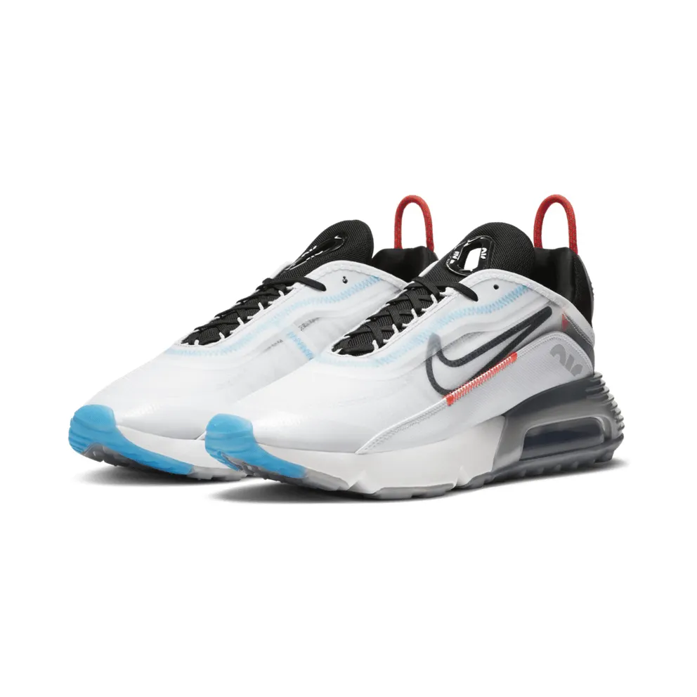 Nike Air Max 2090 Pure Platinum White/Black-Pure Platinum-Bright Crimson (CT7695-100)