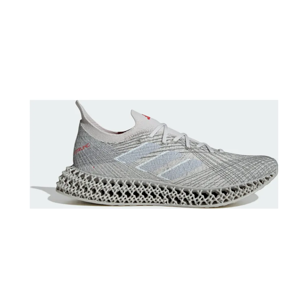 Adidas 4DFWD x STRUNG Running Shoes Grey One / Matte Silver / Pure Ruby (ID1419)