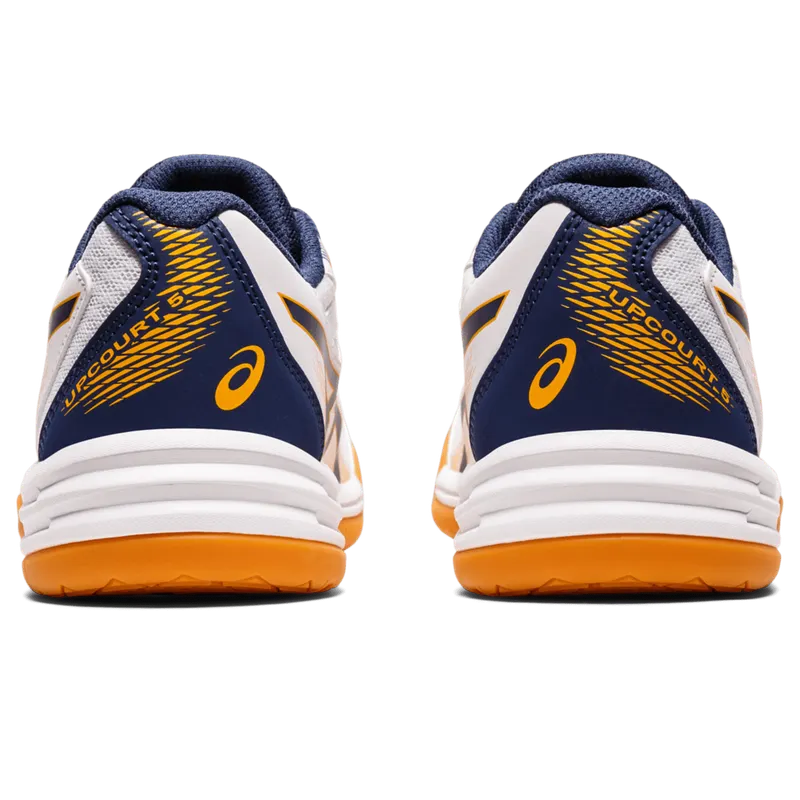 Asics UPCOURT 5 GS White/Deep Ocean (1074A039.100)