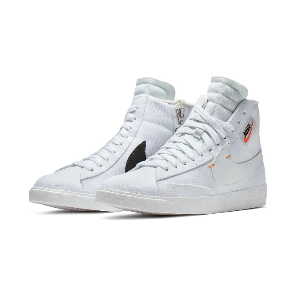Nike Blazer Mid Rebel Summit White (W) White/Summit White-Fuel Orange-Platinum Tint (BQ4022-102)
