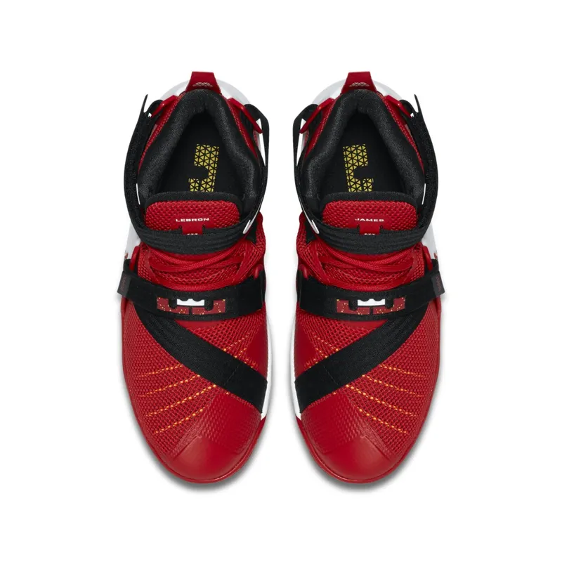 Nike  LeBron Zoom Soldier 9 Red Champ (GS) University Red/Black-Team Red-White (776471-606)