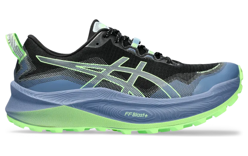 Asics Trabuco Max 3 Black/Illuminate Green (1011B800.001)