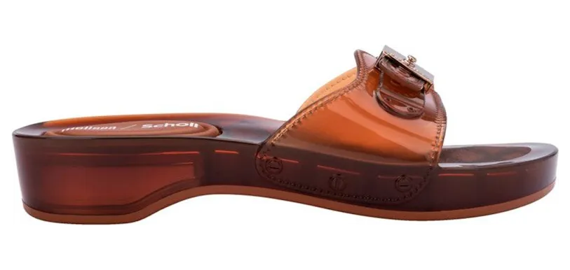 Melissa x Scholl Possession Pescura Clear Brown (37840-BU849)