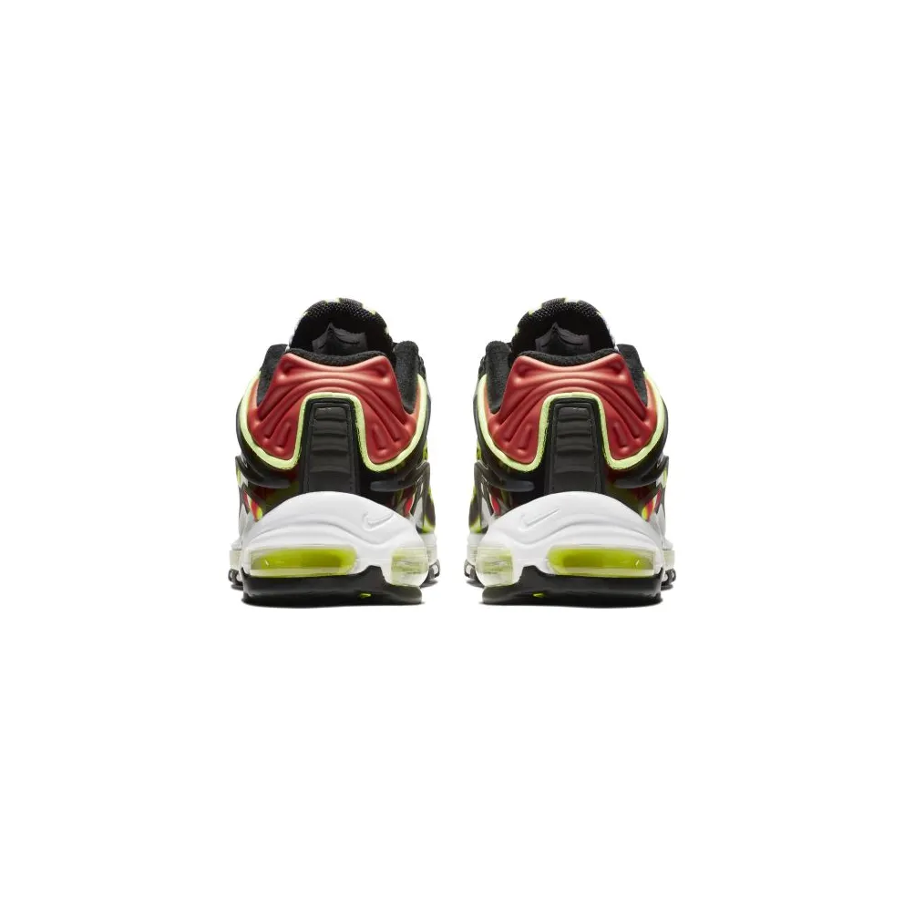 Nike Air Max Deluxe Black Volt Habanero Red Black/Volt-Habanero Red-White (AJ7831-003)