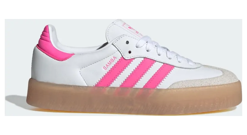 Adidas Sambae Cloud White / Off White / Lucid Pink (JS3940)