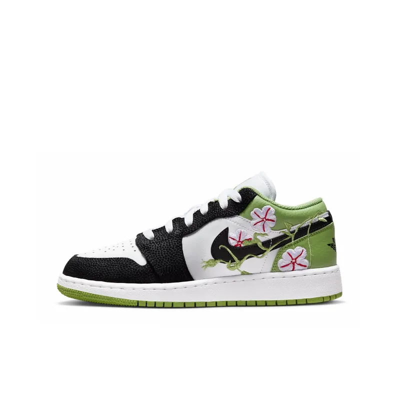 Air Jordan 1 Low SE GS “Floral” (DQ8389-100)