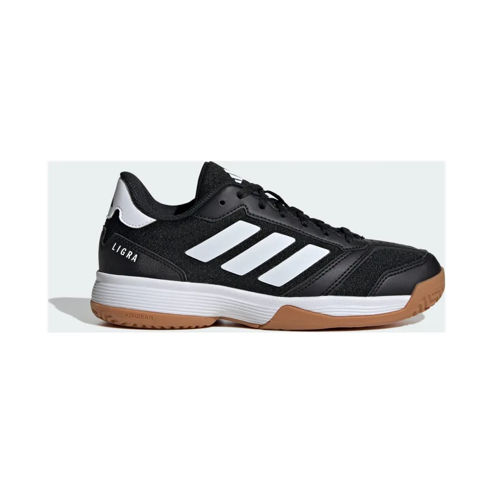 Adidas Ligra 8 Indoor Kids Core Black / Cloud White / Core Black (JR0744)