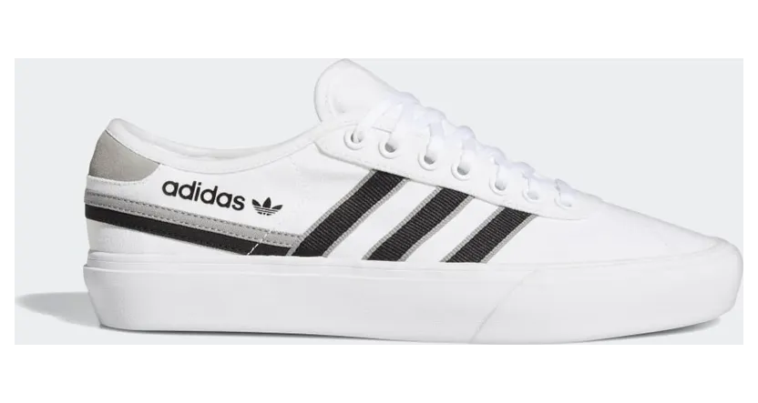 adidas Delpala Cloud White / Core Black / Charcoal Solid Grey (FY7467)