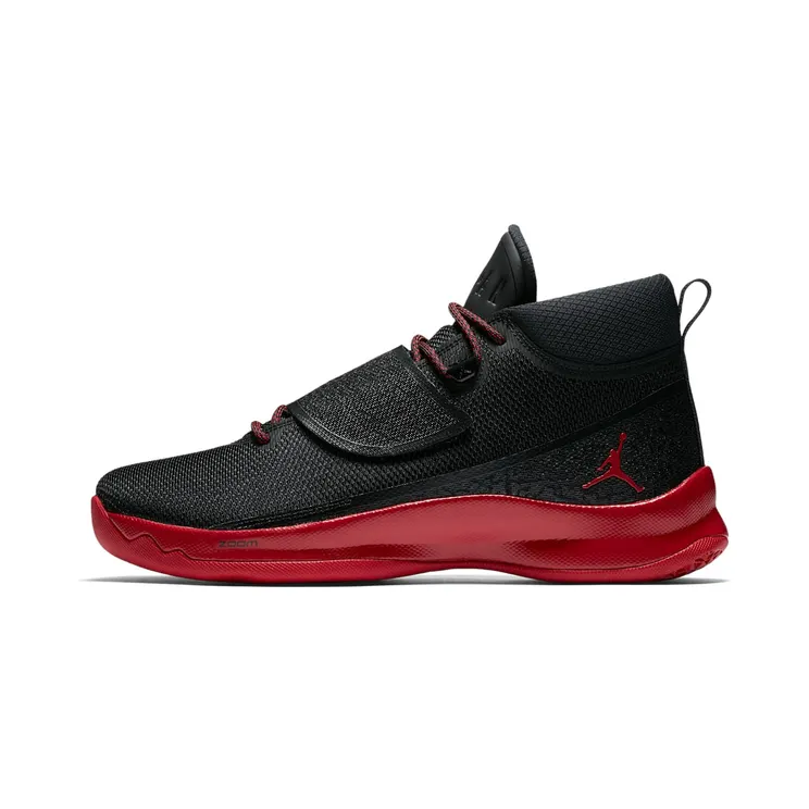 Air Jordan Super Fly 5 PO Black/Gym Red-Gym Red