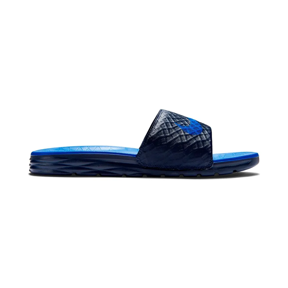 Nike Benassi Solarsoft 2 Midnight Navy Lyon Blue (705474-440)