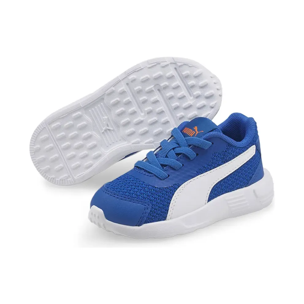 Puma sneaker Victoria Blue / Puma White / Vibrant Orange (374243-14)