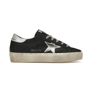 Golden Goose Hi-Star Black Silver (GWF00118.F000328.90179)