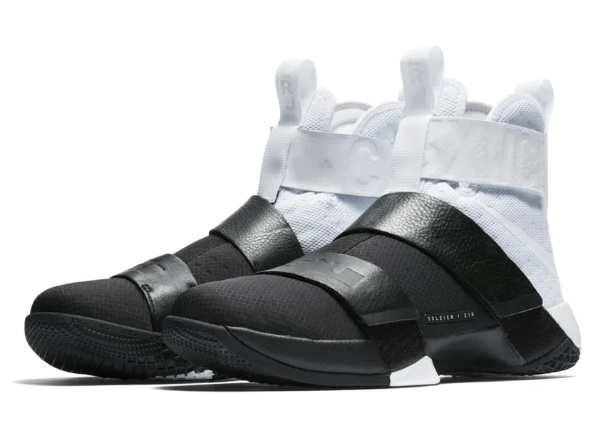 Nike LeBron Zoom Soldier 10 Pinnacle White Black (AA1090-100)