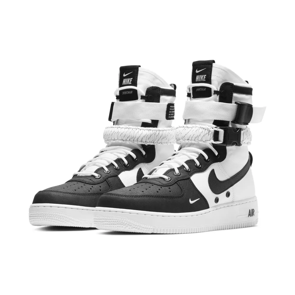 Nike SF Air Force 1 High Panda White/White-Black (864024-100)