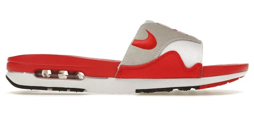 Nike Air Max 1 Slide White University Red (DH0295-103)