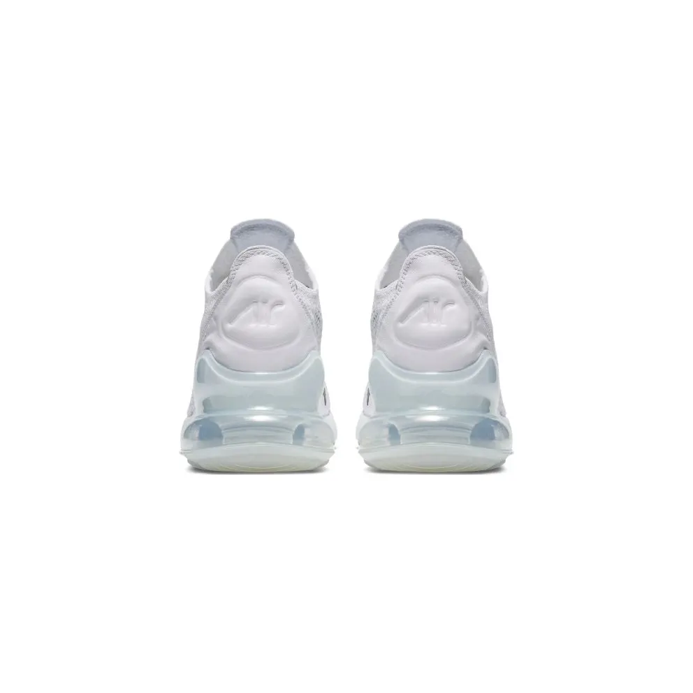 Nike Air Max 270 Flyknit White Black (W) “White / Pure Platinum / Black” (AH6803-100)