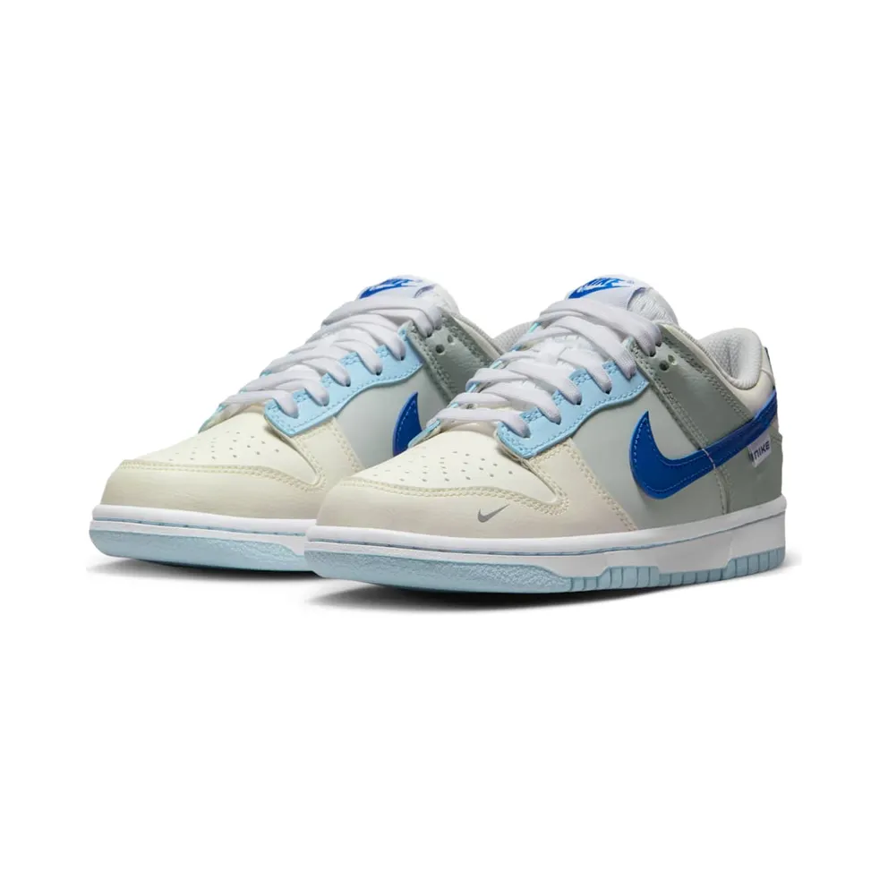 Nike Dunk Low GS “Ivory / Hyper Royal” (FB1843-141)