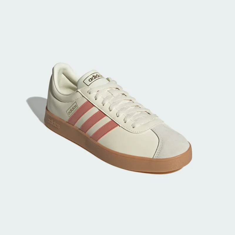 Adidas VL Court Classic Shoes Wonder Clay / Wonder Clay / Gold Metallic (JH5064)