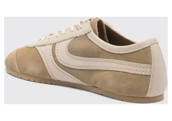 Dries Van Noten Leather Sneakers Beige (2610117220126103) (2)